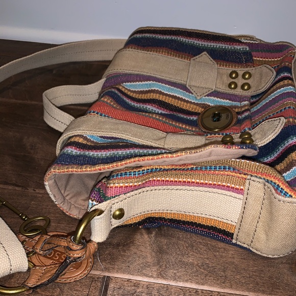 Striped Fosil purse - Picture 6 of 8
